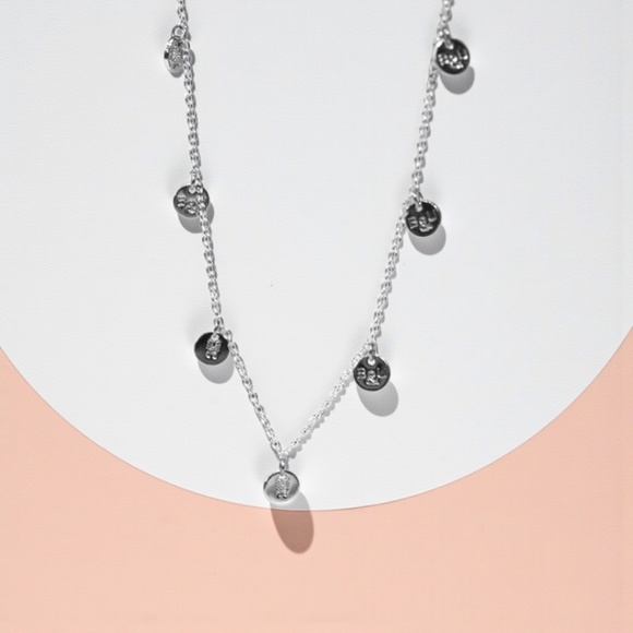 Brass & Unity Silver Multi Charm Necklace - Picture 7 of 7